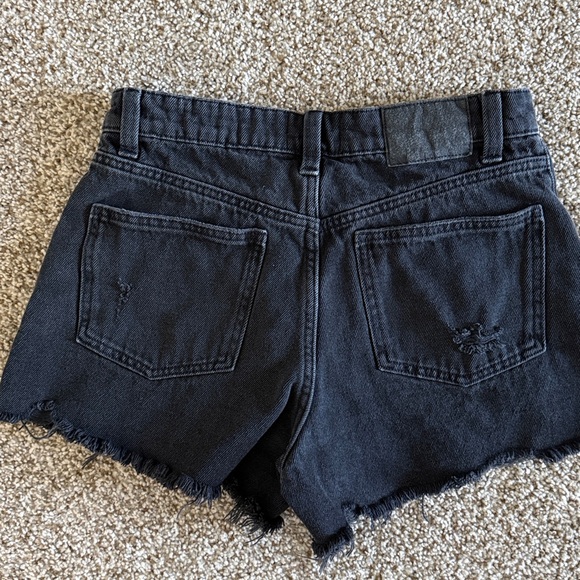 Cotton On Black Denim Women's Shorts - Picture 6 of 6